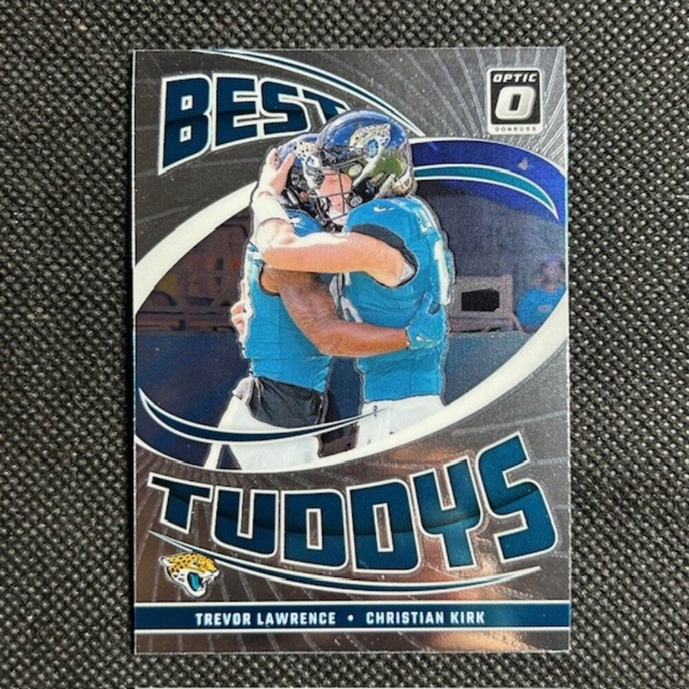 2024 Panini Donruss Optic Best Tuddys Trevor Lawrence Christian Kirk #13 Jaguars